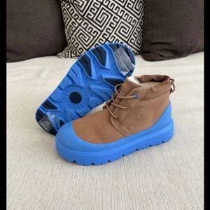 UGG NEUMEL WEATHER HYBRID Mens Boots Size 8 Chestnut & Blue New